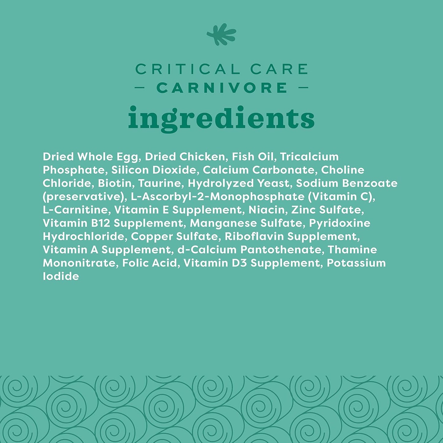 Oxbow Critical Care Carnivore - Nutritionally Complete Feeding Assist Formula for Small Animals & Pets (70g)