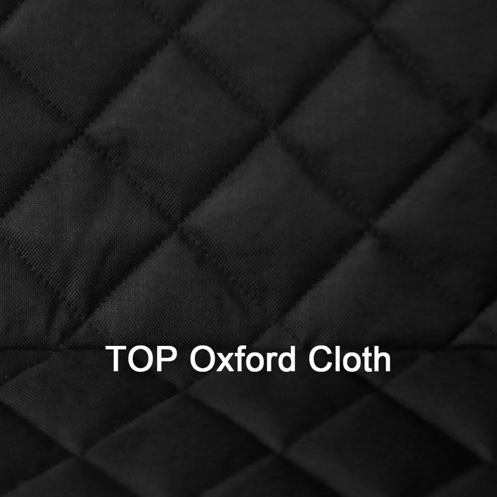 HONEST OUTFITTERS Dog Car Seat Covers, Pet Front Cover for Cars, Trucks, and Suv'S - Waterproof & Nonslip Dog Seat Cover(Gray)