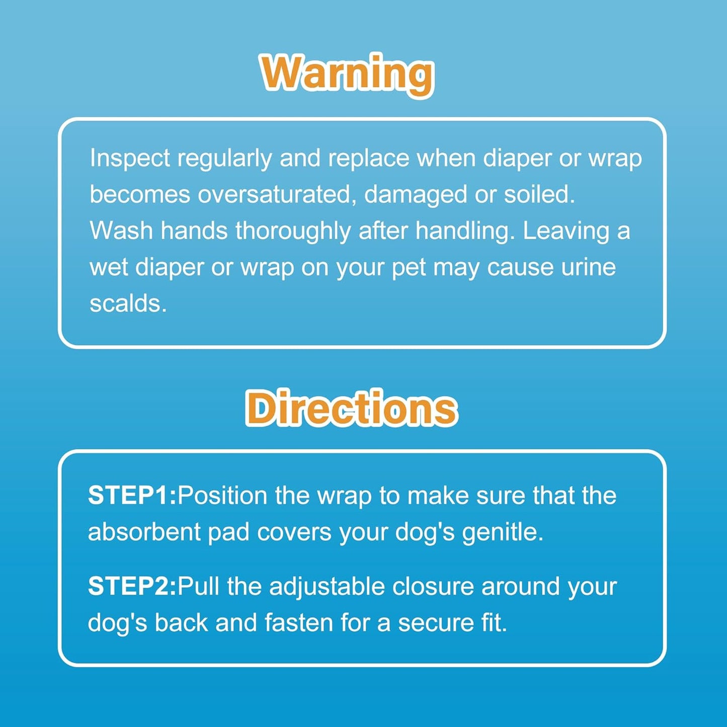 All-Absorb A27 Male Dog Wrap, 50 Count, Extra Small