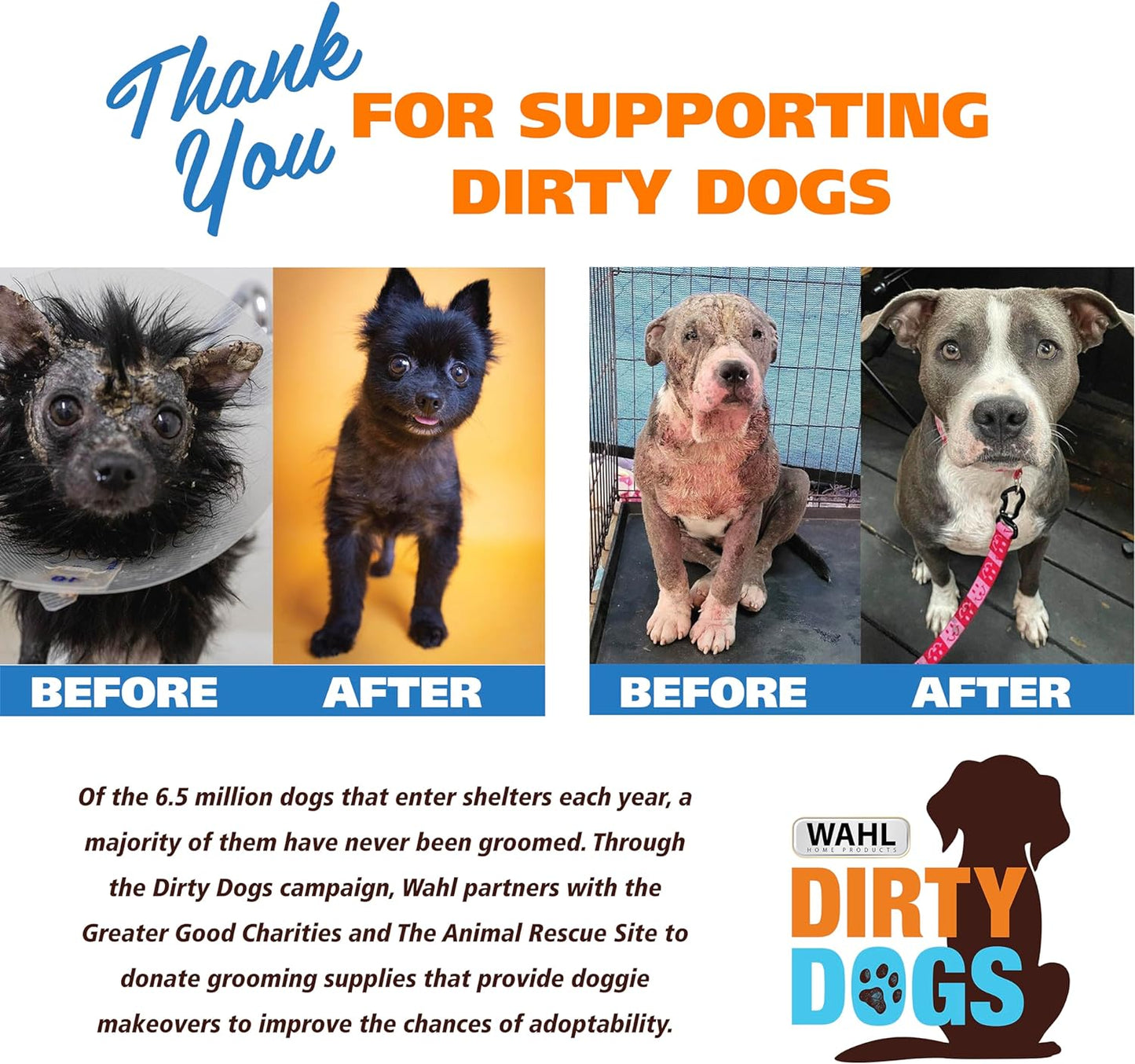 Wahl USA 4-In-1 Calming Pet Shampoo for Dogs – Cleans, Conditions, Detangles, & Moisturizes with Lavender Chamomile - Pet Friendly Formula - 24 Oz - Model 820000A