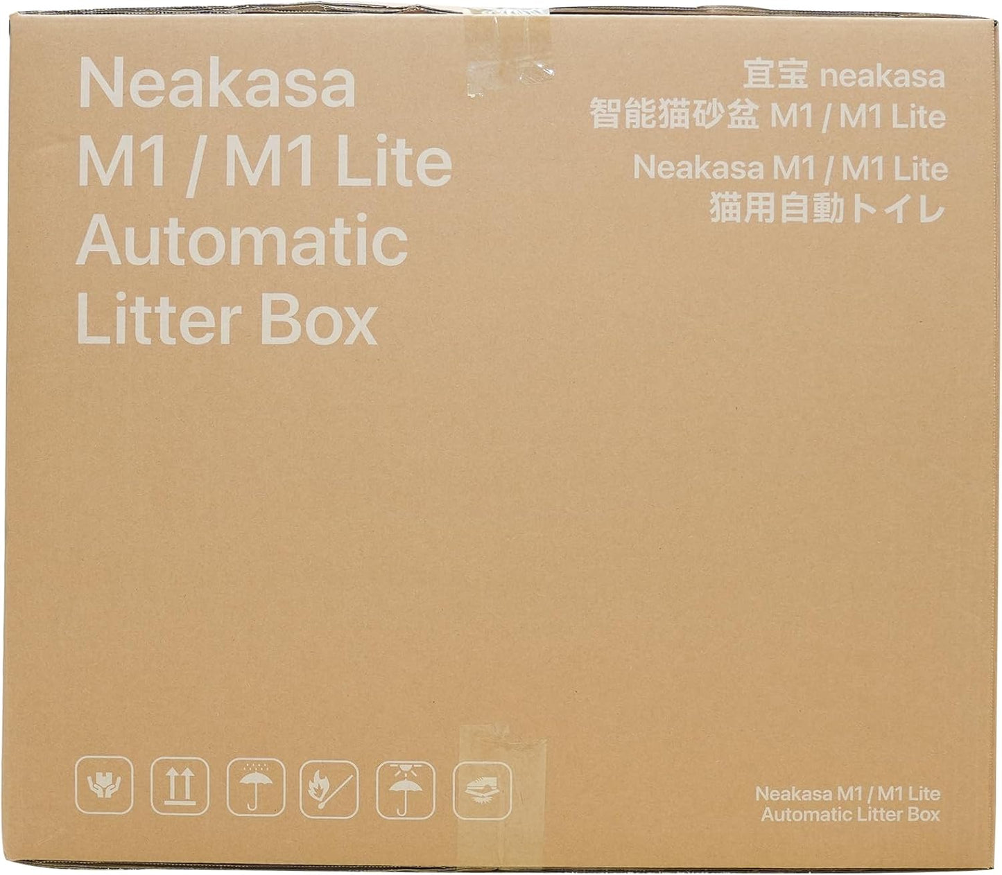 Neakasa M1 Open-Top Self Cleaning Cat Litter Box, Automatic Cat Litter Box with APP Control, Odor-Free Waste Disposal Includes Trash Bags