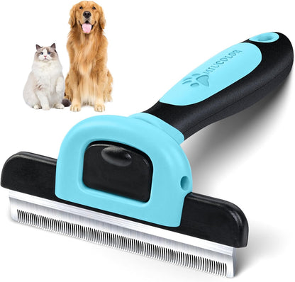 MIU COLOR Pet Grooming Brush, Deshedding Tool for Dogs & Cats, Effectively Reduces Shedding by up to 95% for Short Medium and Long Pet Hair