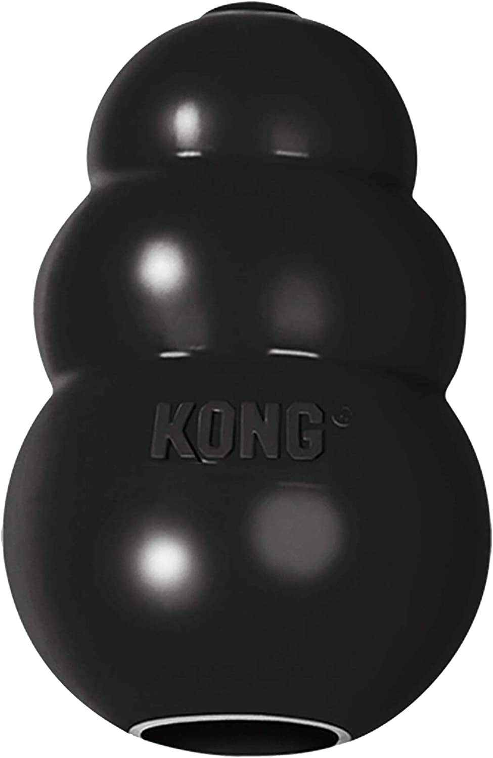 KONG Extreme Dog Toy - Fetch & Chew Toy - Treat-Filling Capabilities & Erratic Bounce for Extended Play Time Most Durable Natural Rubber Material - for Power Chewers - for Small Dogs