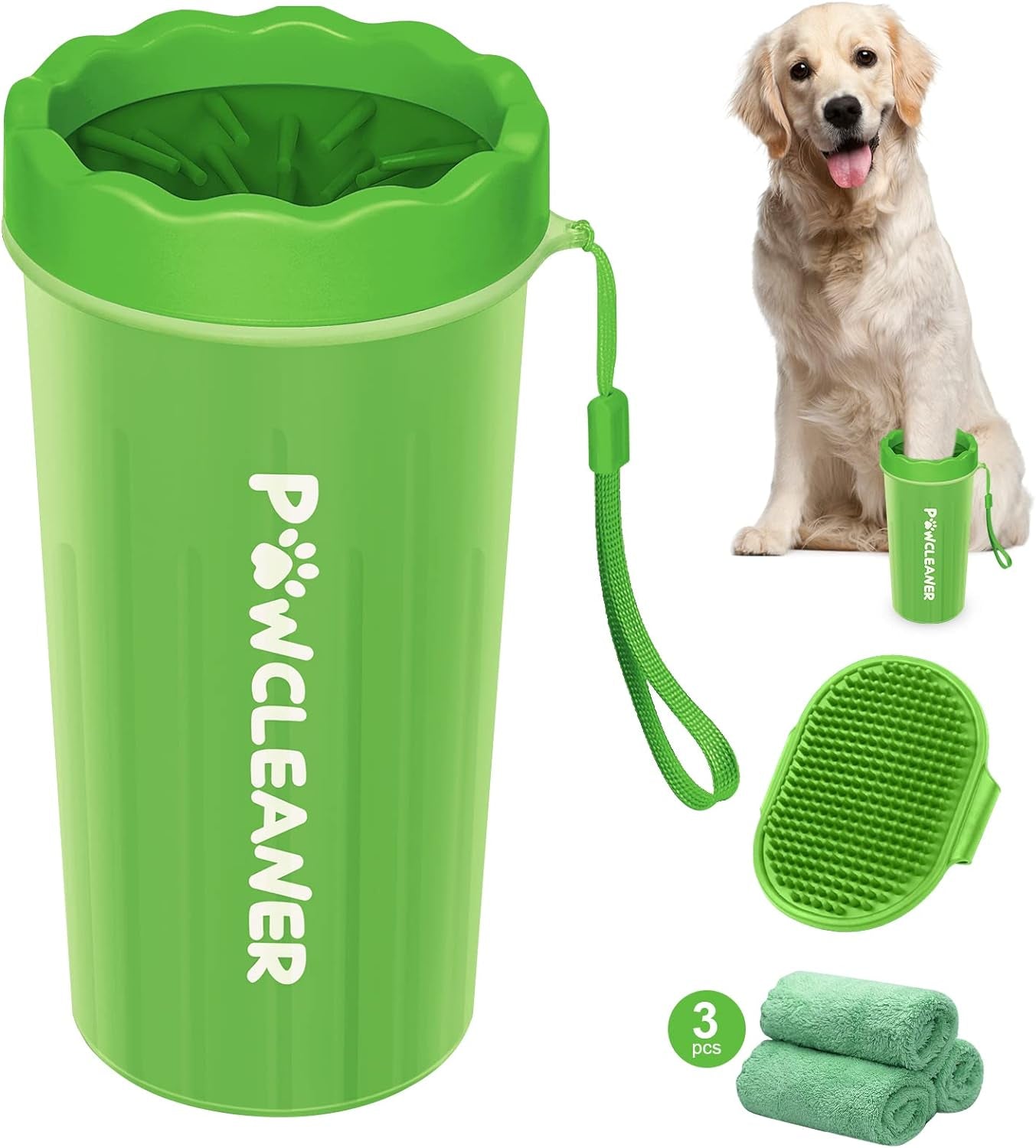 Dog Paw Cleaner Big Green