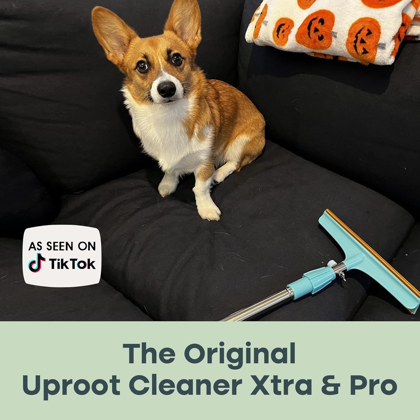 Uproot Clean Pet Hair Remover Bundle - Including Xtra & Pro - Dog Hair Remover and Carpet Scraper Models - Easy Cat Hair Remover & Pet Hair Remover for Couch, Clothes & Rugs - Gets Every Hair!