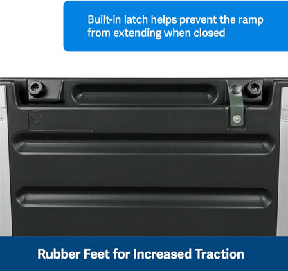 Petsafe Deluxe Telescoping Pet Ramp, X-Large, 47 In. - 87 In., Portable Lightweight Aluminum Dog and Cat Ramp