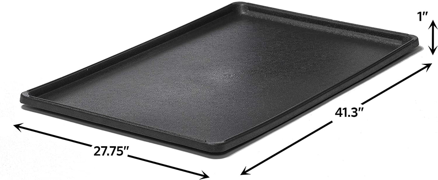 Midwest Homes for Pets Replacement Pan for 54' Long Midwest Dog Crate (SL54DD), 52.3"L X 1.3"W X 34.7"H, Black