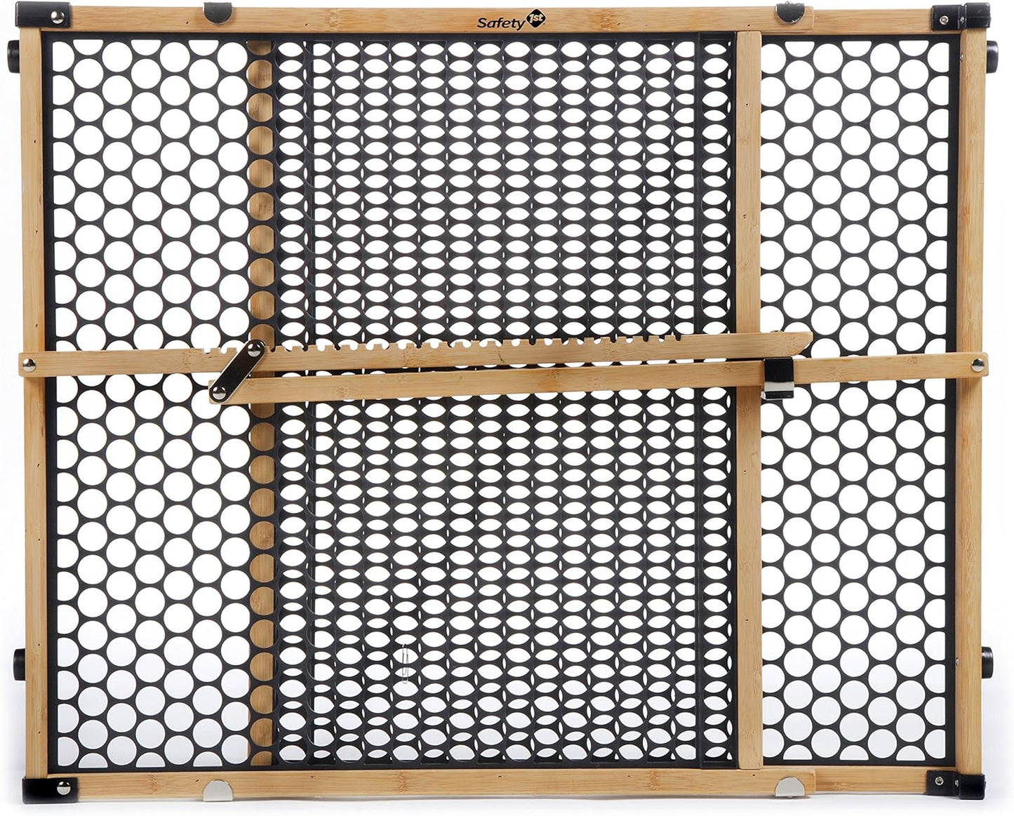 Safety 1St Eco-Friendly Nature Next Bamboo Gate, Bamboo and Black, Fits Spaces between 28" and 42" Wide