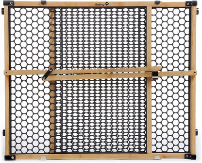 Safety 1St Eco-Friendly Nature Next Bamboo Gate, Bamboo and Black, Fits Spaces between 28" and 42" Wide