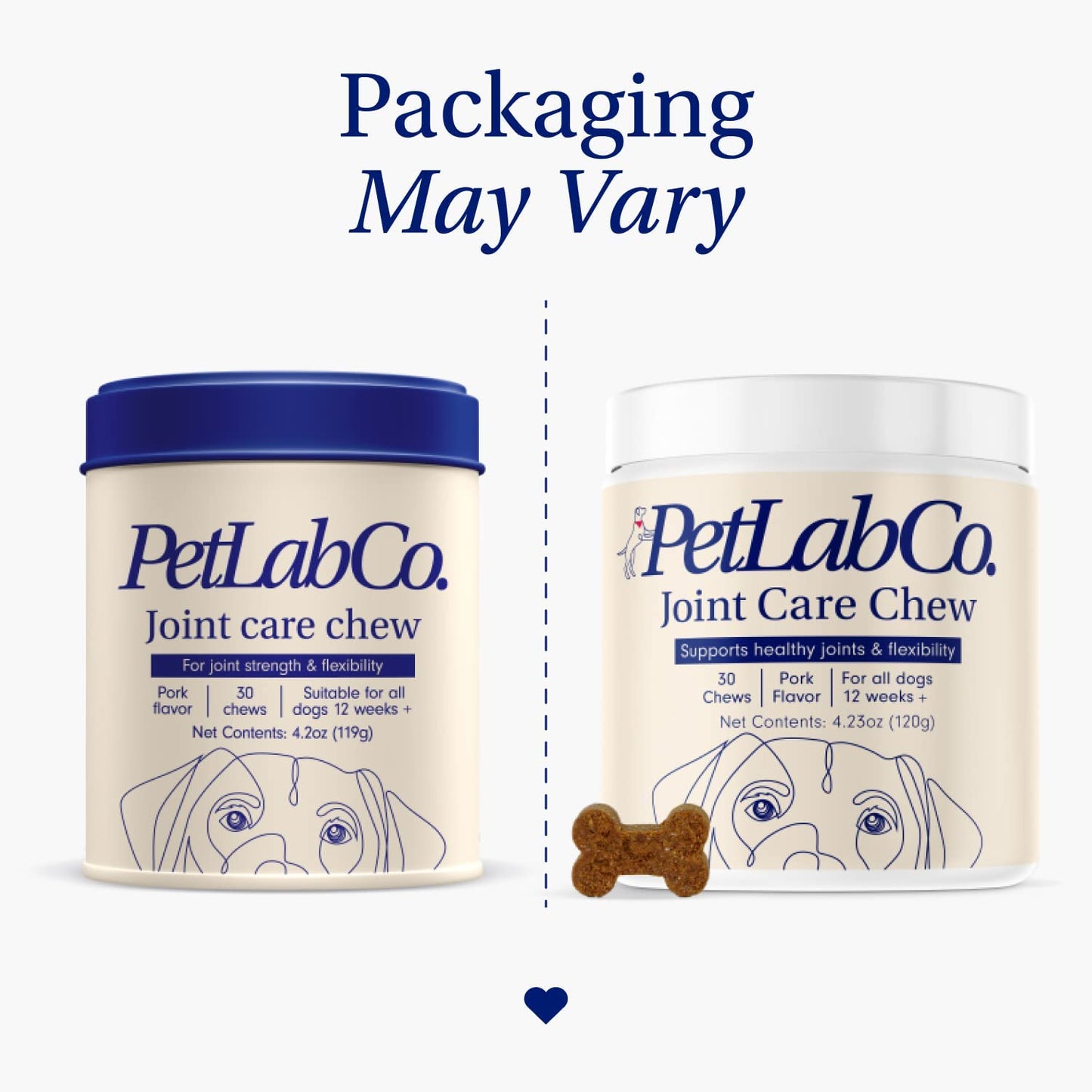 Petlab Co. Joint Care Chews - High Levels of Glucosamine for Dogs, Green Lipped Mussels, Omega 3 and Turmeric - Dog Hip and Joint Supplement to Actively Support Mobility (Value 2 Pack)