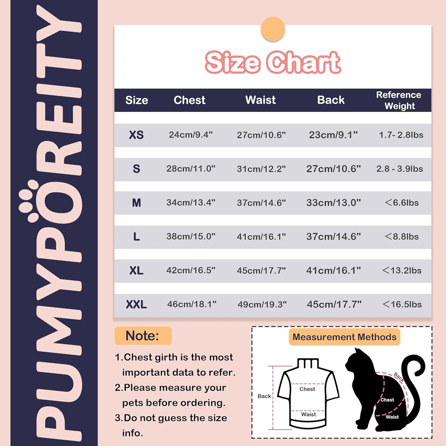 PUMYPOREITY Sphynx Cat Clothes, Stretchy Cat Sweater, Soft Hairless Cats Shirt, Pullover Cat Pajamas, Cat Turtleneck for Sphynx Cornish Rex, Devon Rex, Yellow, 2XL