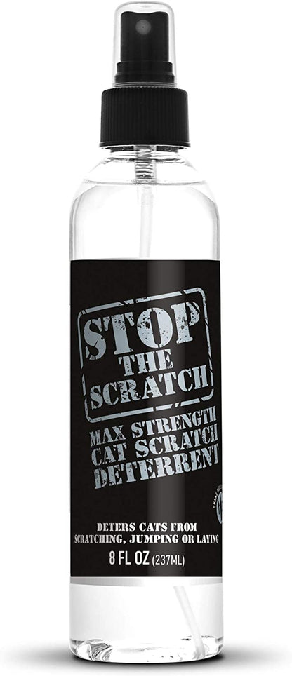 Emmy'S Best EBPP Stop the Scratch Cat Spray Deterrent for Kittens and Cats 32Oz - Non-Toxic, Safe for Plants, Furniture, Floors and More Cat Deterrent Spray with Rosemary Oil