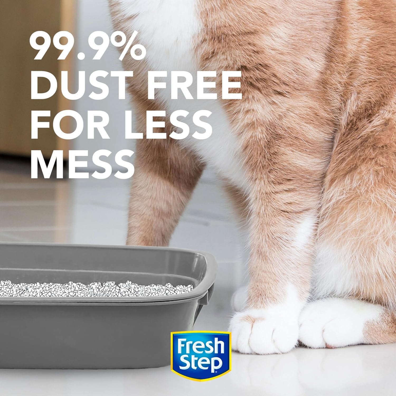 Fresh Step Clumping Cat Litter, Multi-Cat Odor Control, 14 Lbs