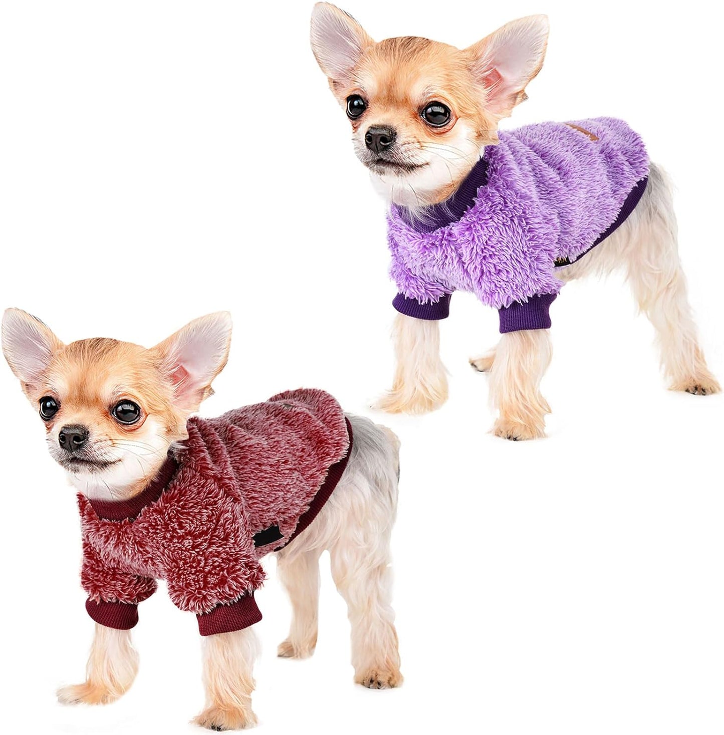 XXS Dog Sweater Dog Christmas Outfit Dog Sweaters for Small Dogs Girl Dog Clothes Girl Dog Sweater Chihuahua Clothes Xsmall Dog Christmas Sweater Dog Clothes XXS