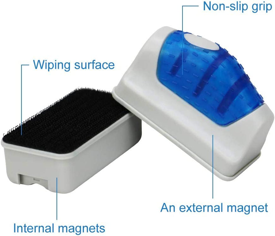 Jasonwell Magnetic Aquarium Fish Tank Glass Algae Glass Cleaner Scrubber Floating Clean Brush(S)