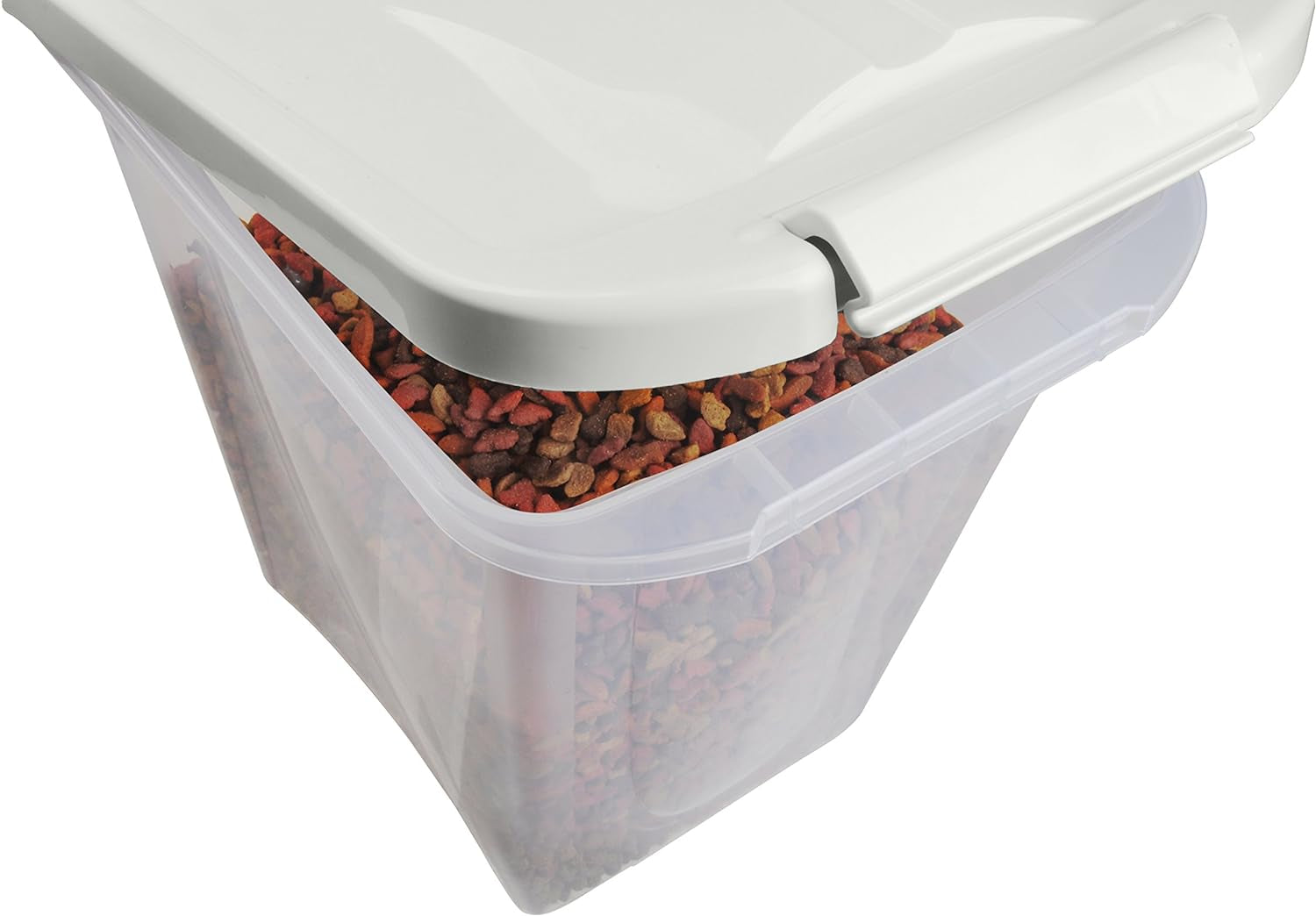 Van Ness 10-Pound Food Container with Fresh-Tite Seal (FC10) White