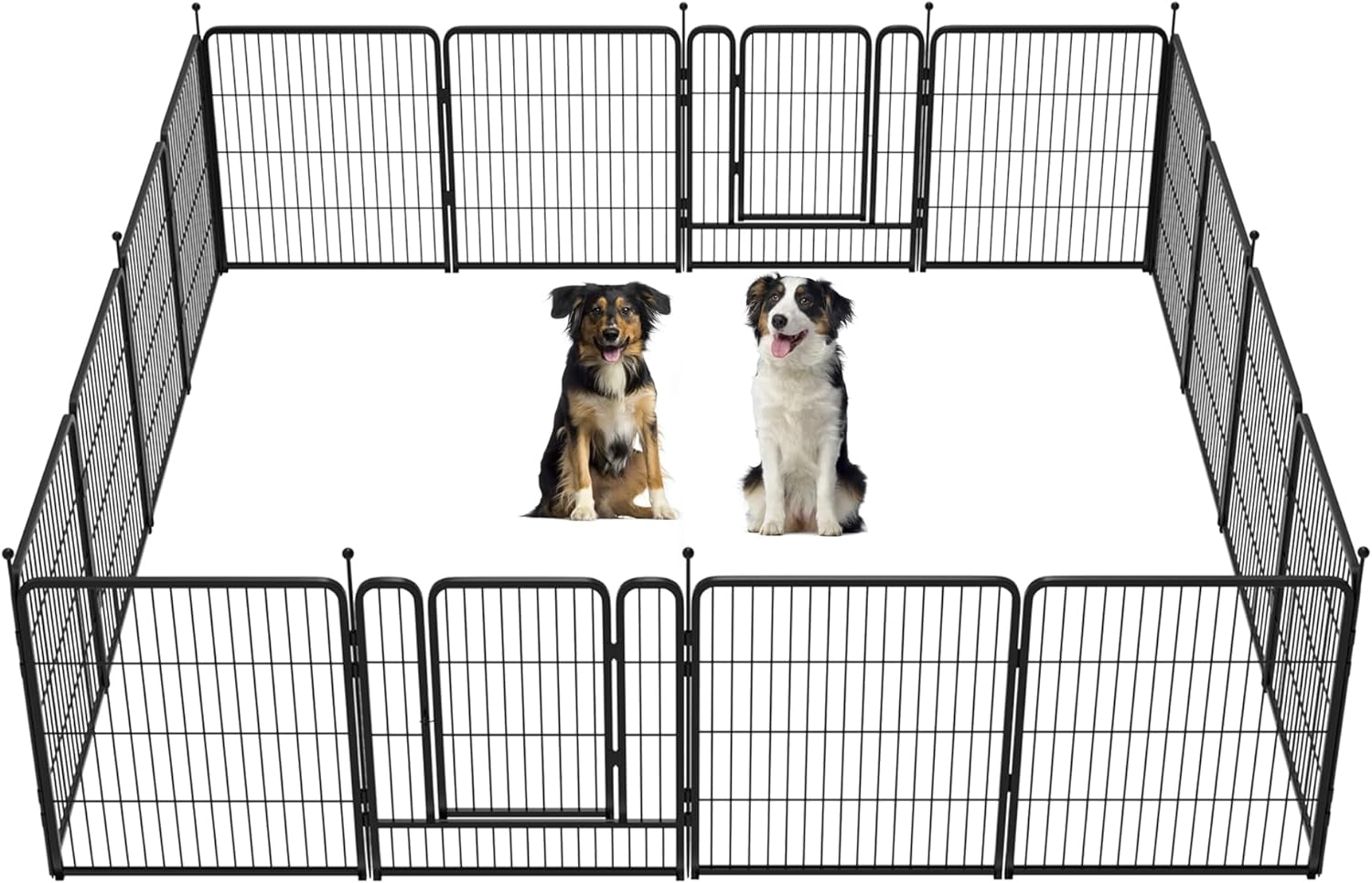 FXW Instant Dog Playpen Designed for RV Trips, 32" Height for Medium Dogs│Patented