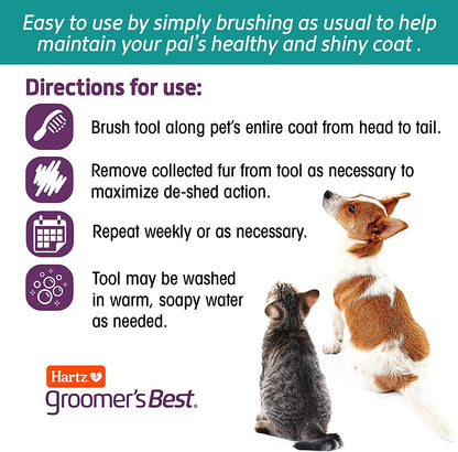 Hartz Groomer'S Best Combo Dog Brush, Multi-Colored