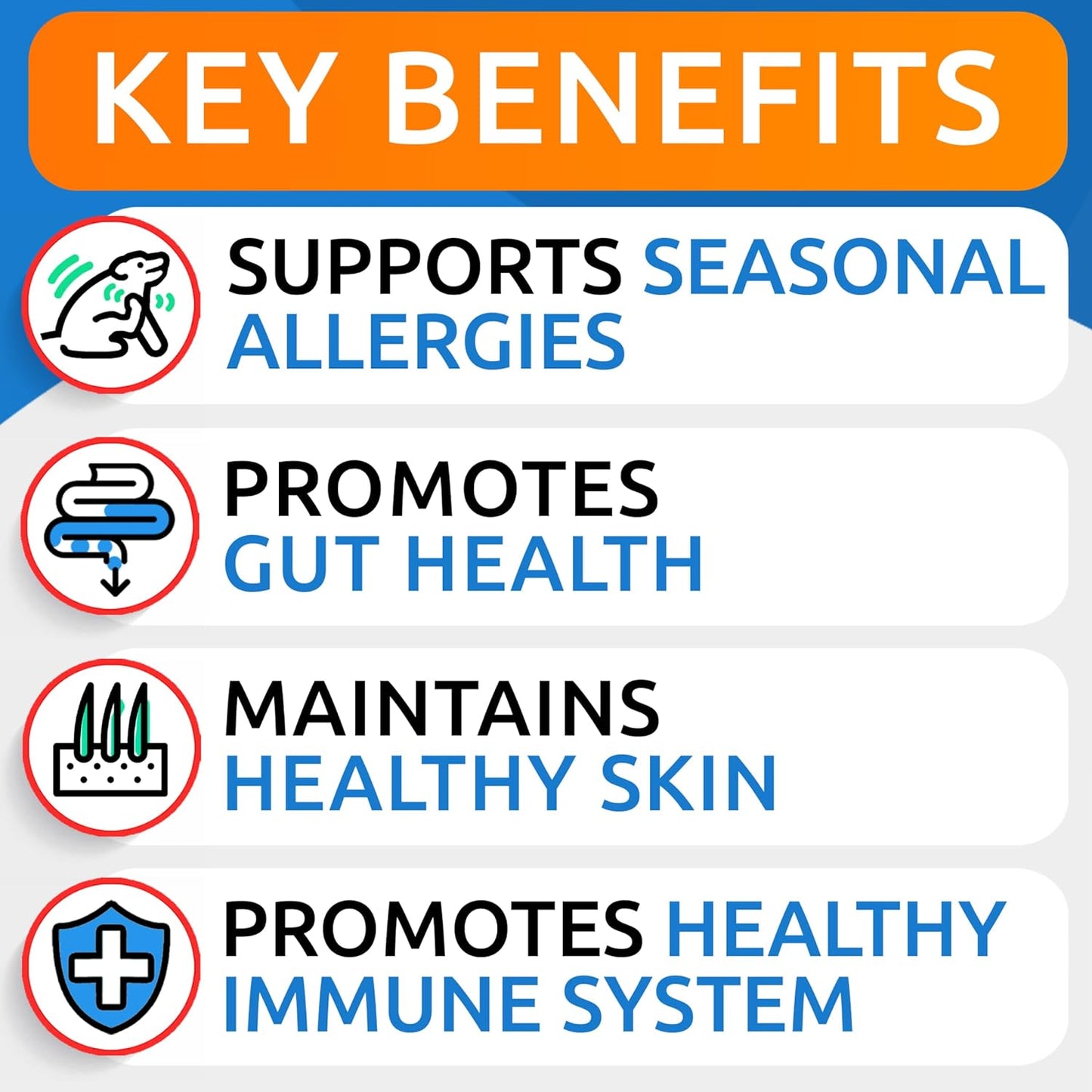 BARK&SPARK Dog Allergy Relief Chews (180 Ct) - Anti-Itch Skin & Coat Supplement - Omega 3 Fish Oil - Itchy Skin Relief Treatment Pills - Itching&Paw Licking - Dry Skin&Hot Spots -Peanut Immune Treats