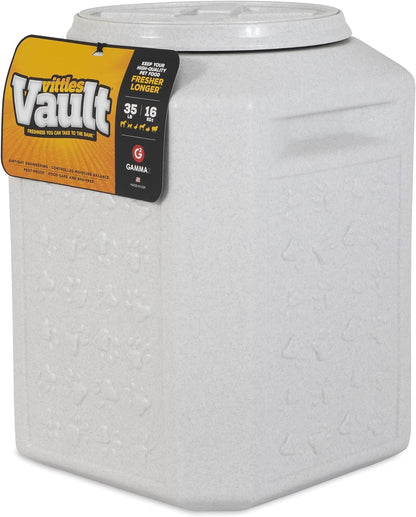 Gamma2 Vittles Vault Dog Food Storage Container, up to 15 Pounds Dry Pet Food Storage, Made in USA