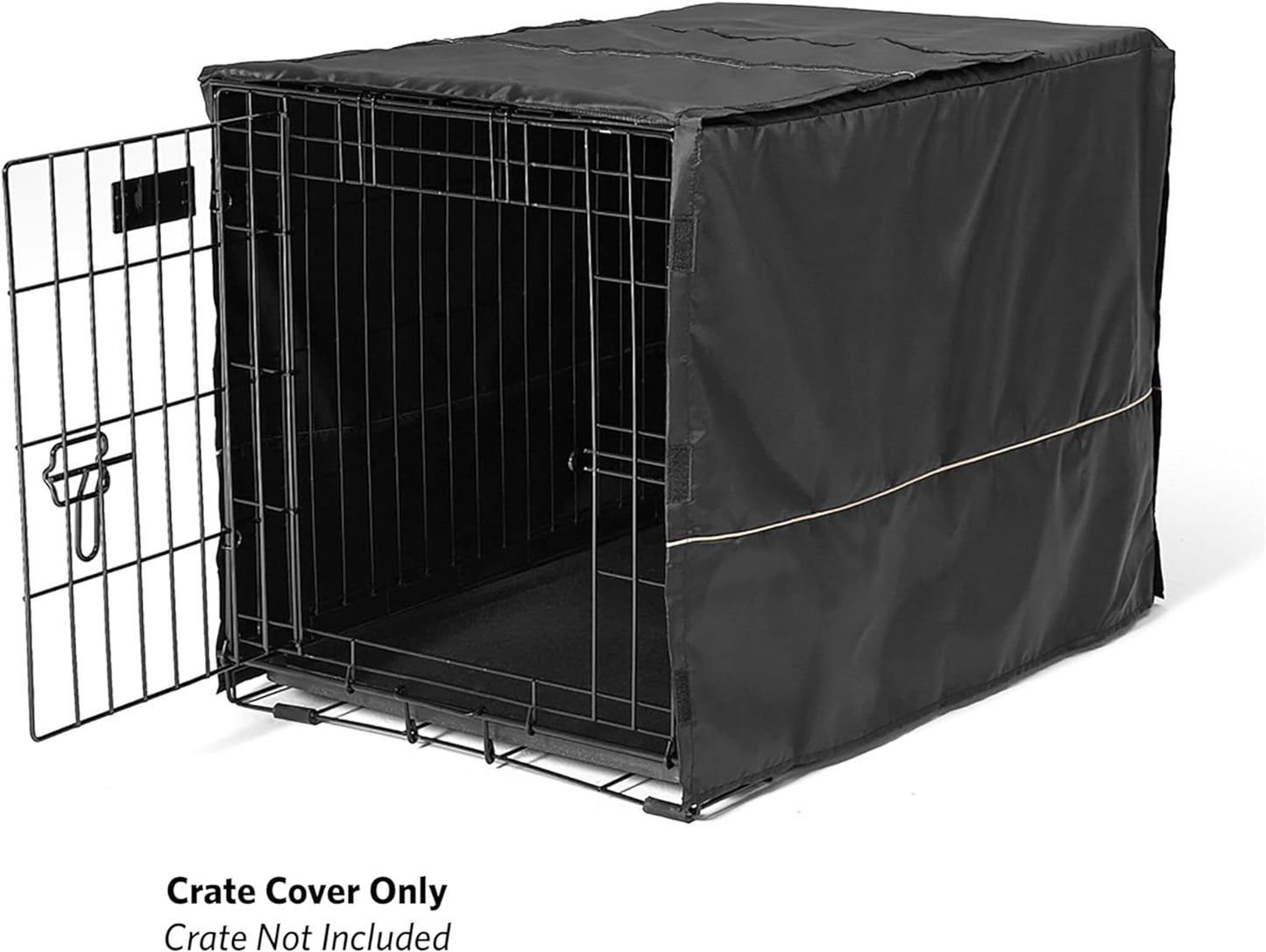 Midwest Homes for Pets Dog Crate Cover, Privacy Dog Crate Cover Fits Midwest Dog Crates, Crate Cover Only; Machine Wash & Dry; Brown Geo Print; 48 Inch