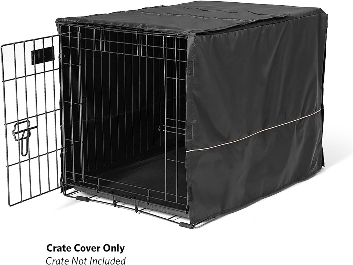 Midwest Homes for Pets Dog Crate Cover, Privacy Dog Crate Cover Fits Midwest Dog Crates, Crate Cover Only; Machine Wash & Dry; Brown Geo Print; 54 Inch