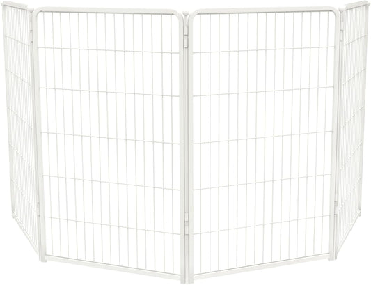 FXW Homeplus Dog Playpen Designed for Indoor Use, 45" Height for Large Dogs, White│Patented