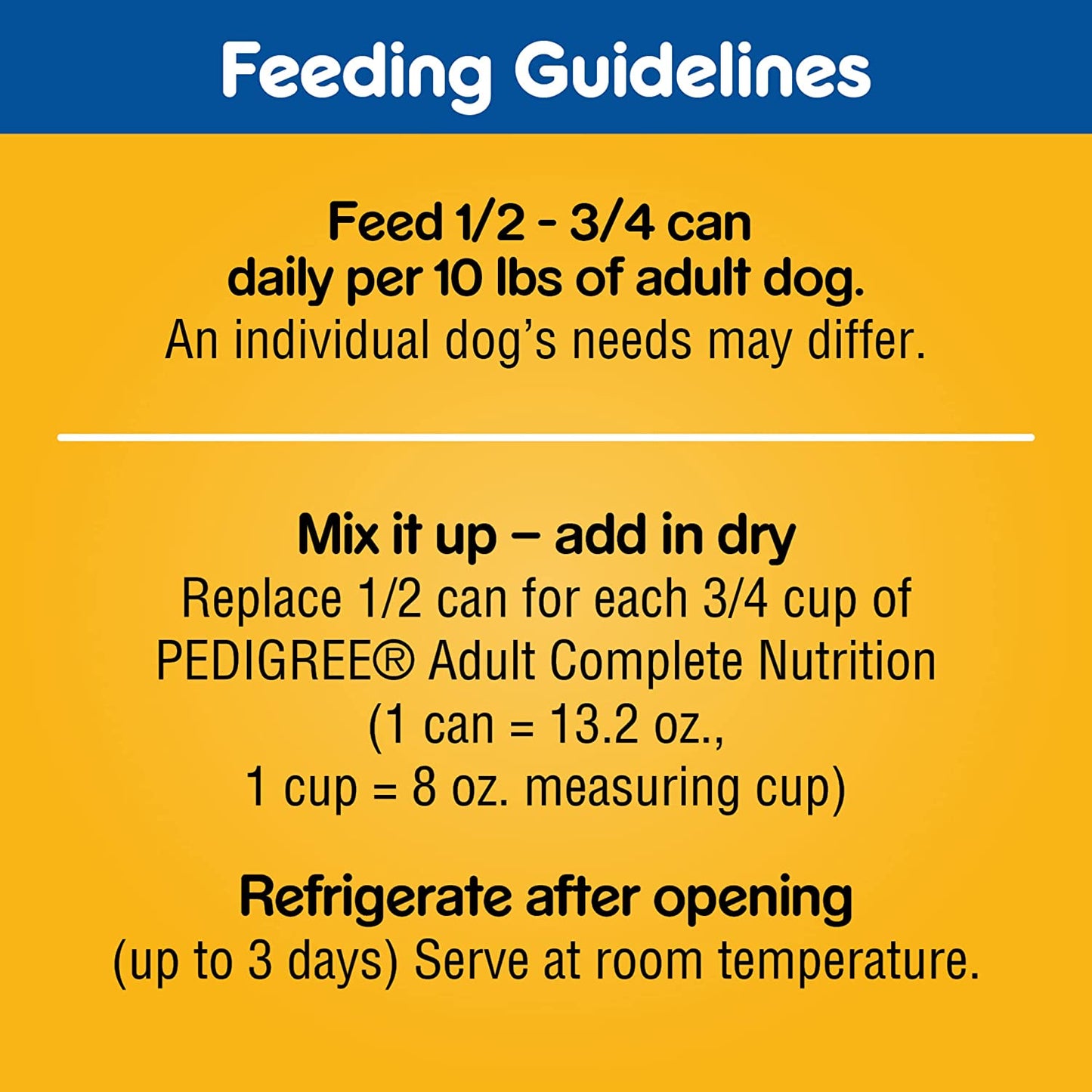 PEDIGREE CHOICE CUTS in GRAVY Adult Canned Soft Wet Dog Food, Steak & Vegetable Flavor, 13.2 Oz. Cans (Pack of 12)