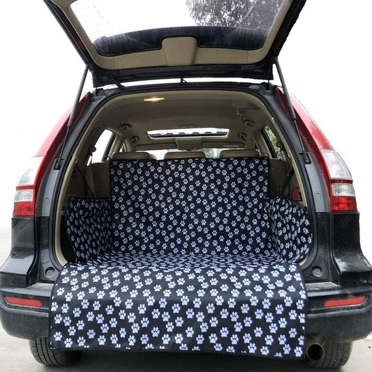 Pet Dog Trunk Cargo Liner - Oxford Car SUV Seat Cover - Waterproof Floor Mat for Dogs Cats - Washable Dog Accessories