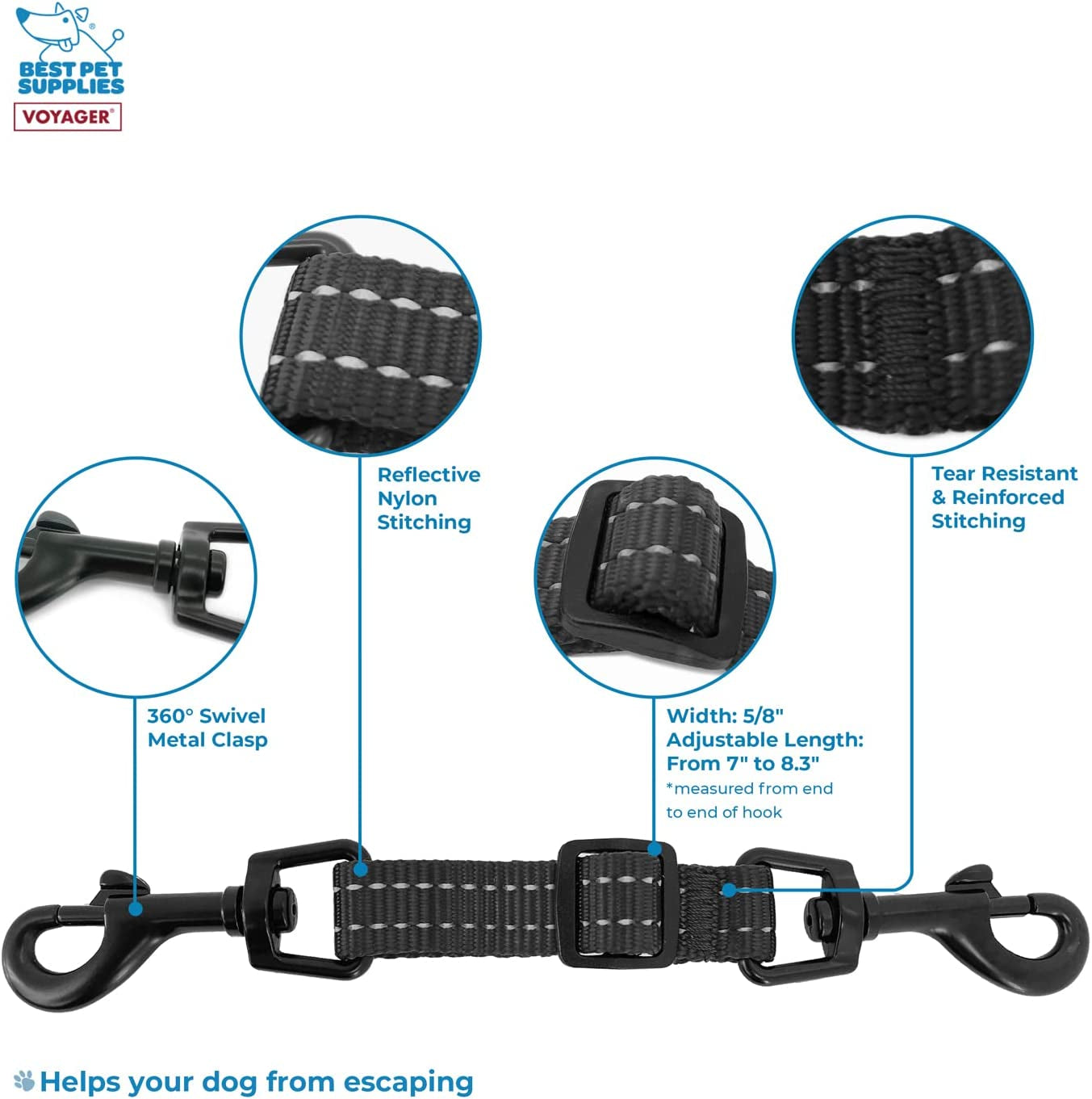 Voyager Step-In Air All Weather Mesh Harness and Reflective Dog 5 Ft Leash Combo with Neoprene Handle, for Small, Medium and Large Breed Puppies by Best Pet Supplies - Lime/Black Trim, X-Small