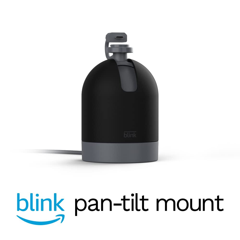 Blink Mini Pan-Tilt Mount | Rotating Mount Accessory for Mini Indoor Plug-In Smart Security Camera (Black)