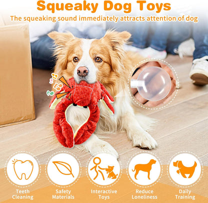 Dog Toys/Dog Toys for Large Dogs/Squeaky Dog Toys/Plush Dog Toys/Large Dog Toys/Stuffed Dog Toys/Interactive Dog Toys for Small, Medium, Large Dogs