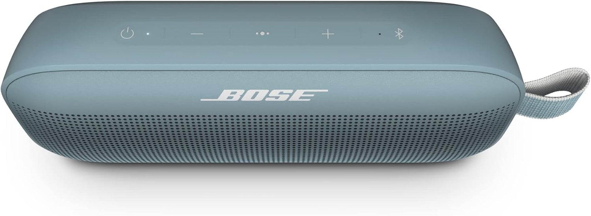 Bose SoundLink Flex Bluetooth Speaker, Portable Speaker with Microphone, Wireless Waterproof Speaker for Travel, Outdoor and Pool Use, Stone Blue