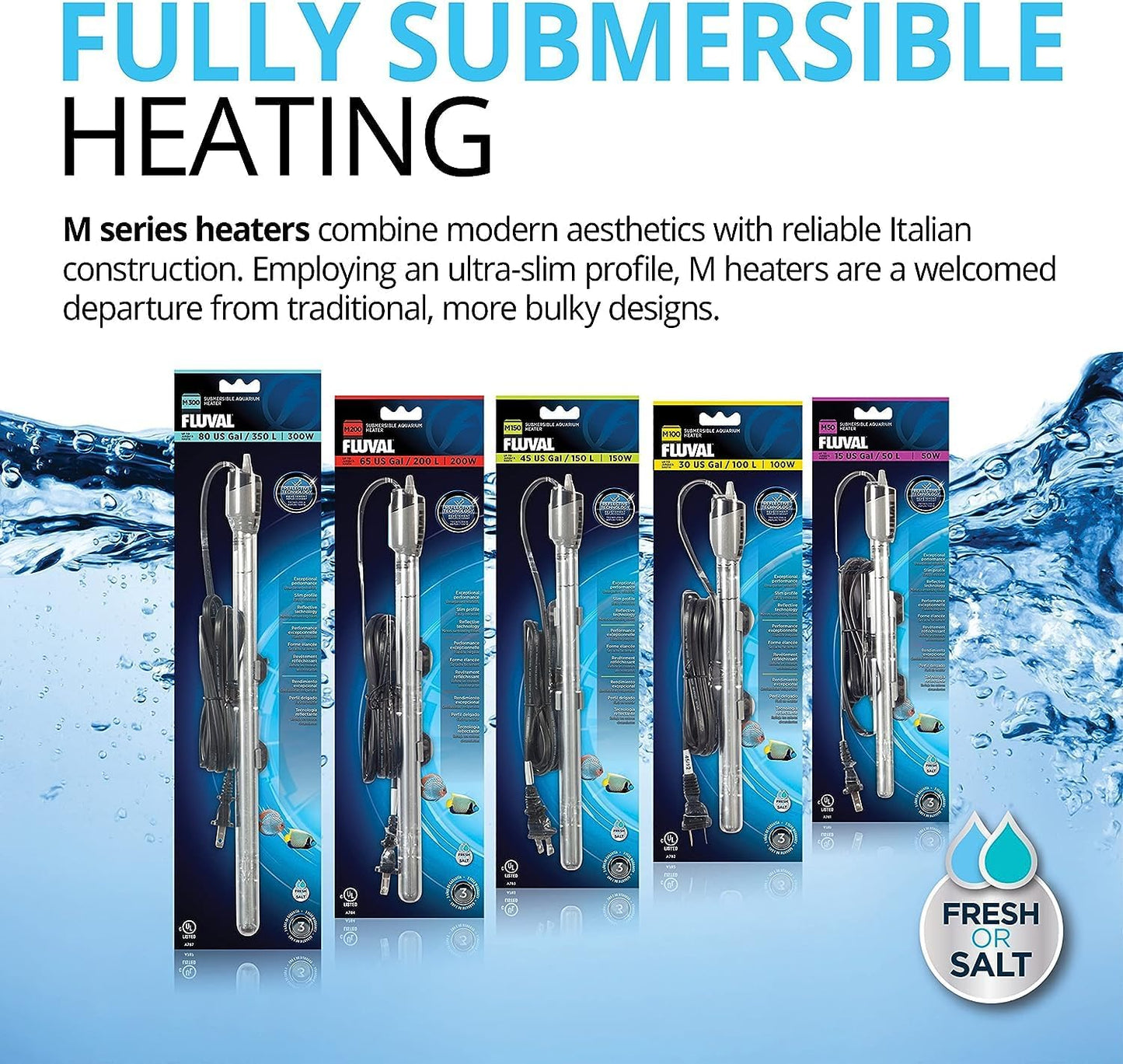 Fluval M 200 Watt Submersible Heater