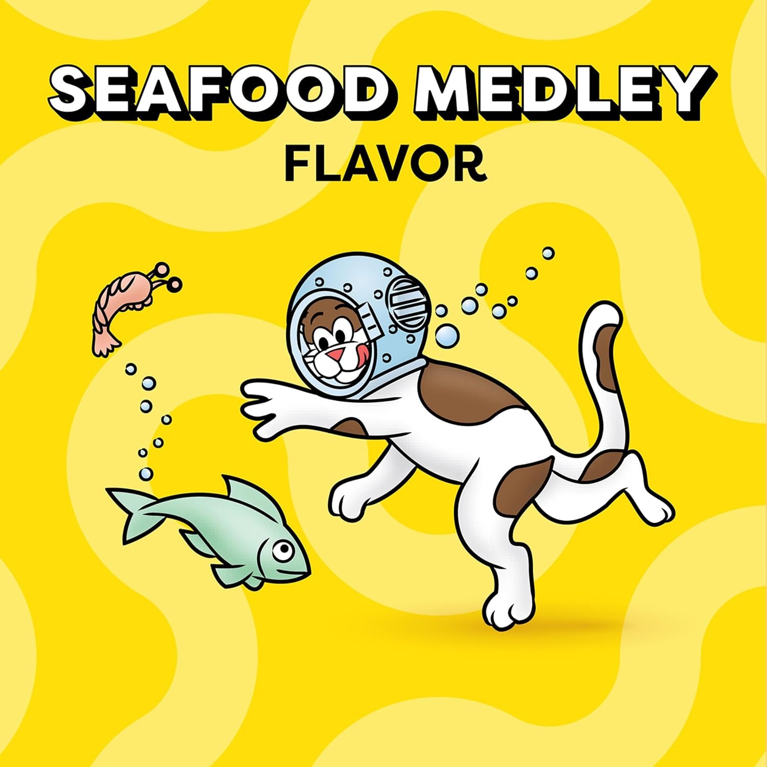 Temptations Classic Crunchy and Soft Cat Treats Seafood Medley Flavor, 1.88 Pound (Pack of 1)