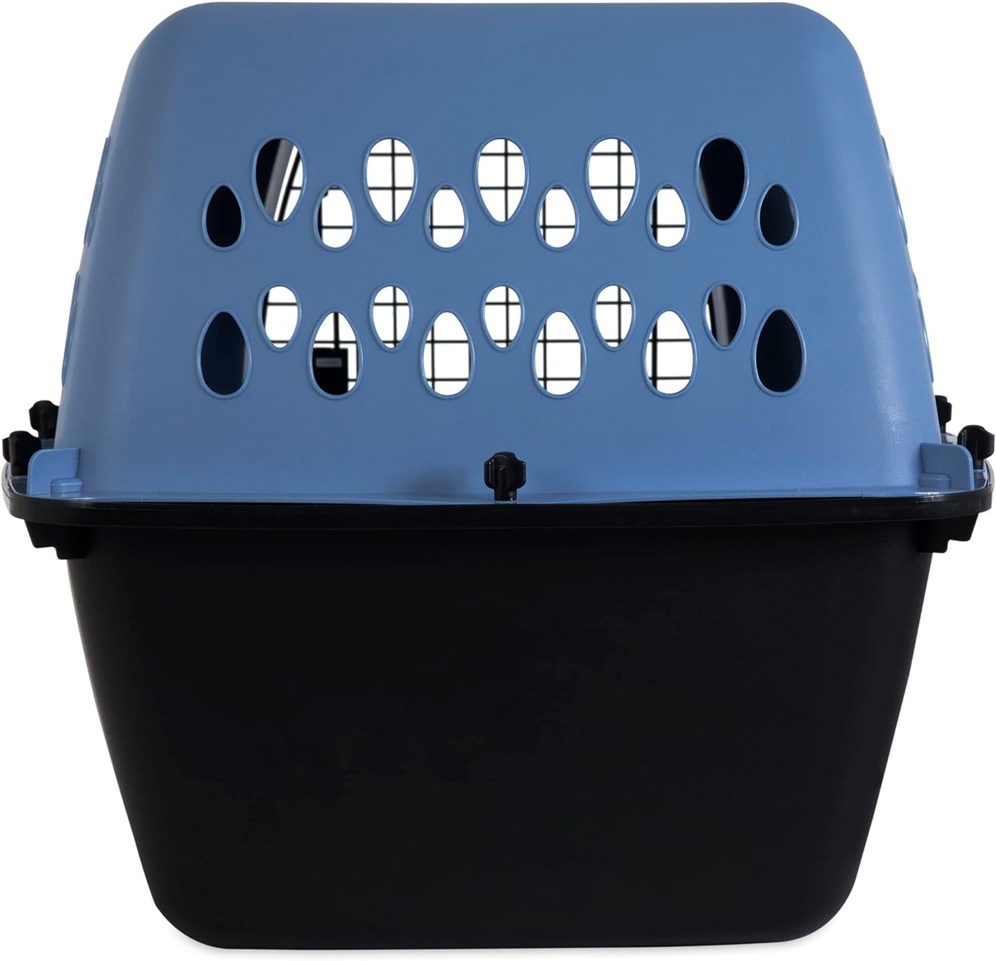 Petmate Pet Porter Fashion Dog Kennel 24", Pale Aqua & Black, for Pets 15-20Lbs