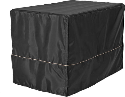 Midwest Homes for Pets Dog Crate Cover, Privacy Dog Crate Cover Fits Midwest Dog Crates, Crate Cover Only; Machine Wash & Dry; Brown Geo Print; 48 Inch