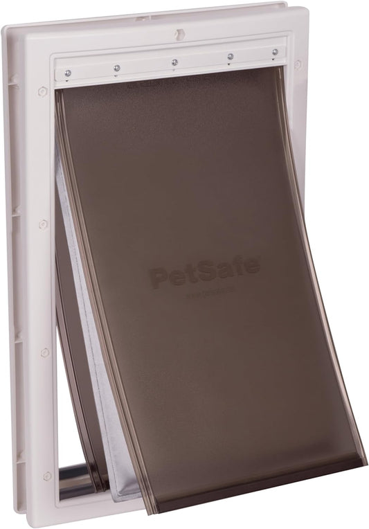 Petsafe Extreme Weather Energy Efficient Pet Door - 3 Flap System - for Large Dogs up to 100 Lb