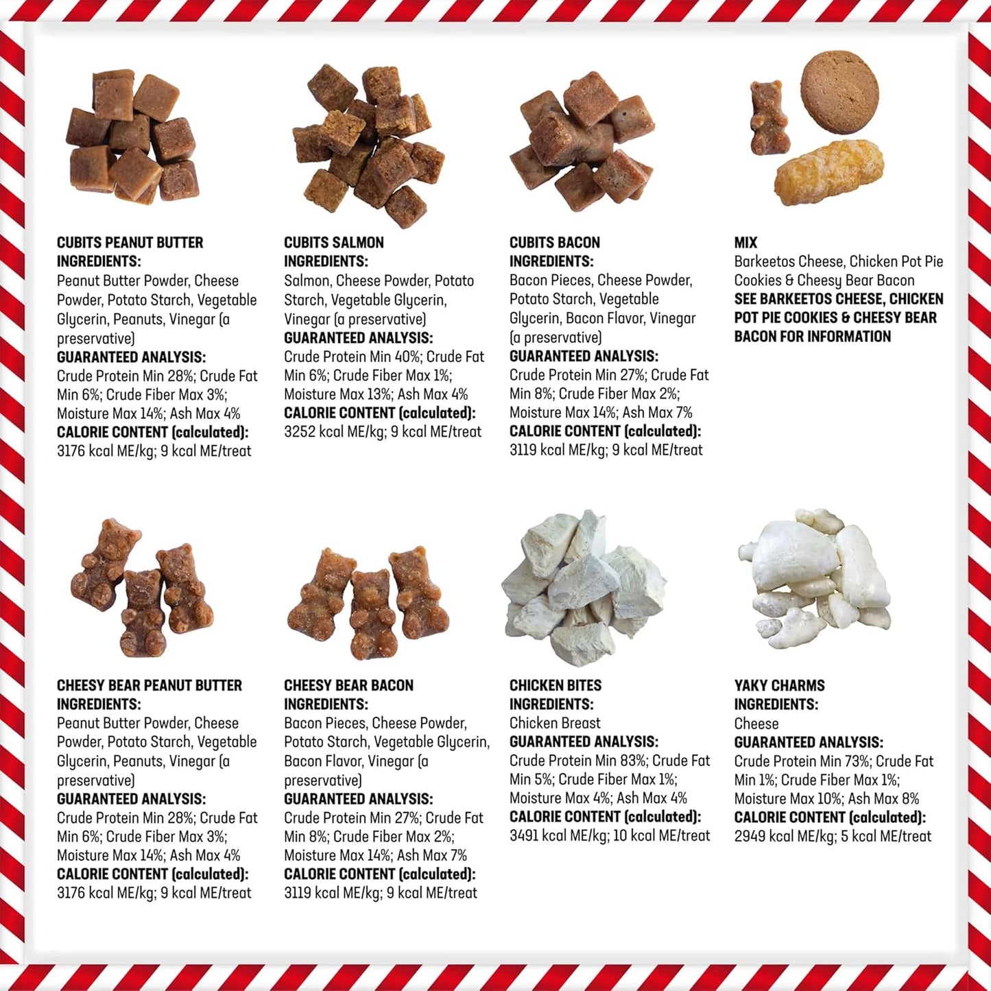 Himalayan Dog Chew 24 Joyful Days Dog Advent Calendar, 24 Tasty Dogs Treats for All Breeds, Himalayan Cheese Treats, Cookie Treats, Freeze Dried Whole Meat Treats