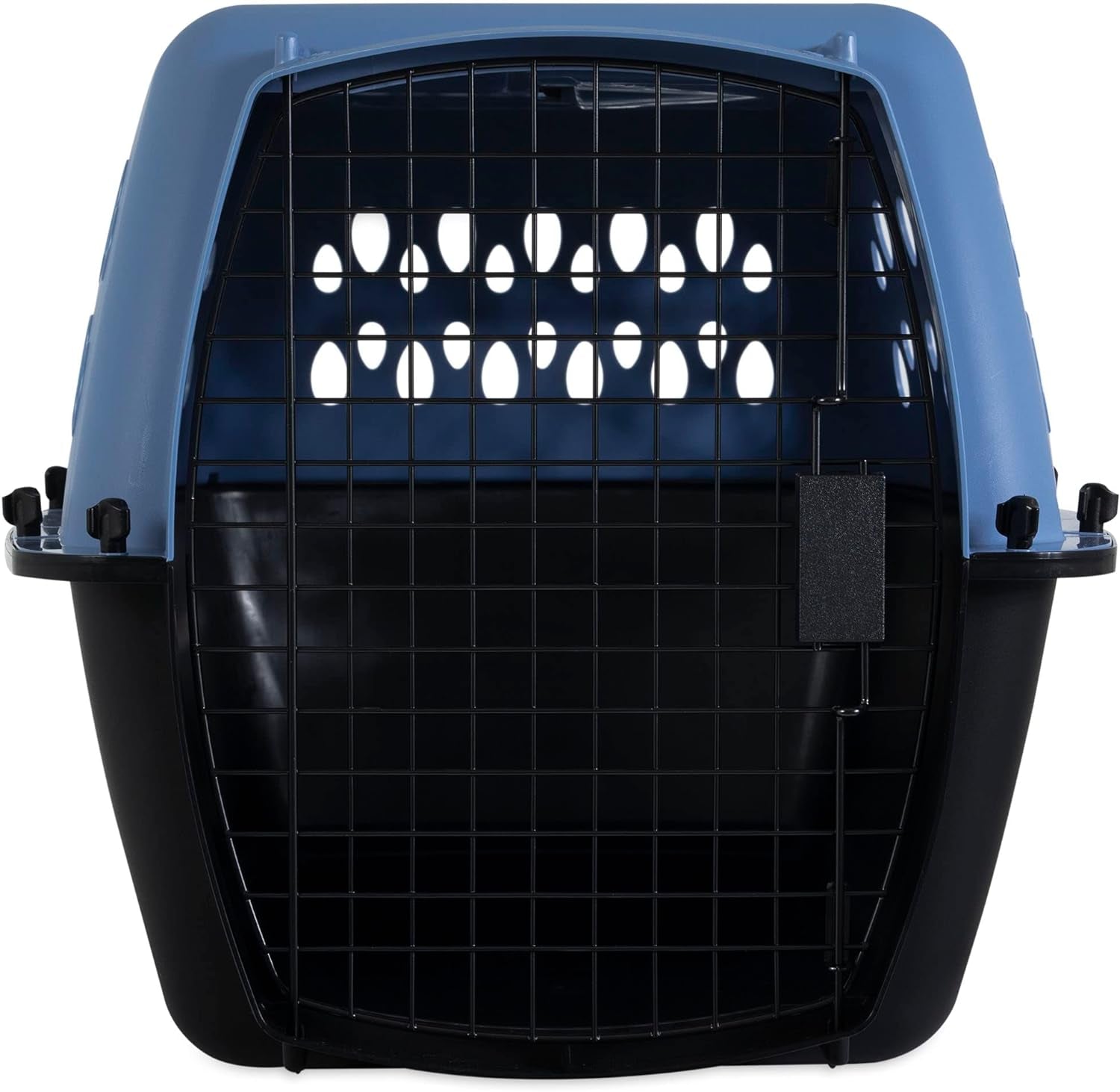 Petmate Pet Porter Fashion Dog Kennel 24", Pale Aqua & Black, for Pets 15-20Lbs