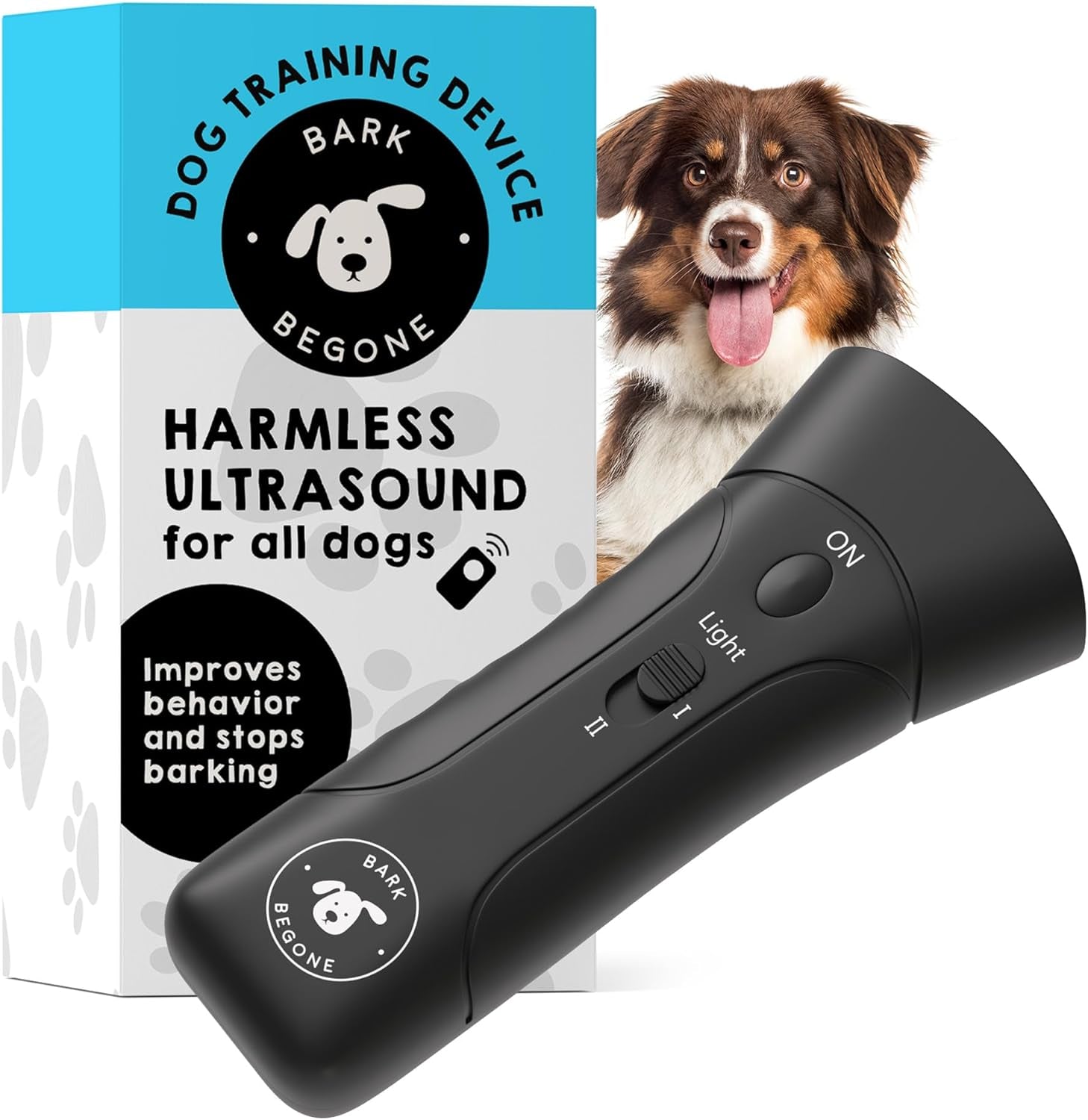 Automatic Bark Controller and Deterrent - Indoor and Outdoor Waterproof Rechargeable Dog Training Device - Works after Dog Is Trained Handheld Anti-Barking Device