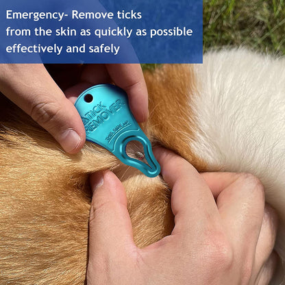 3 Pack Tick Remover Tool Portable, Tick Removal for Pet and Humans, Safe and Reliable, Pain-Free, Essential Tools for Outdoor Activities