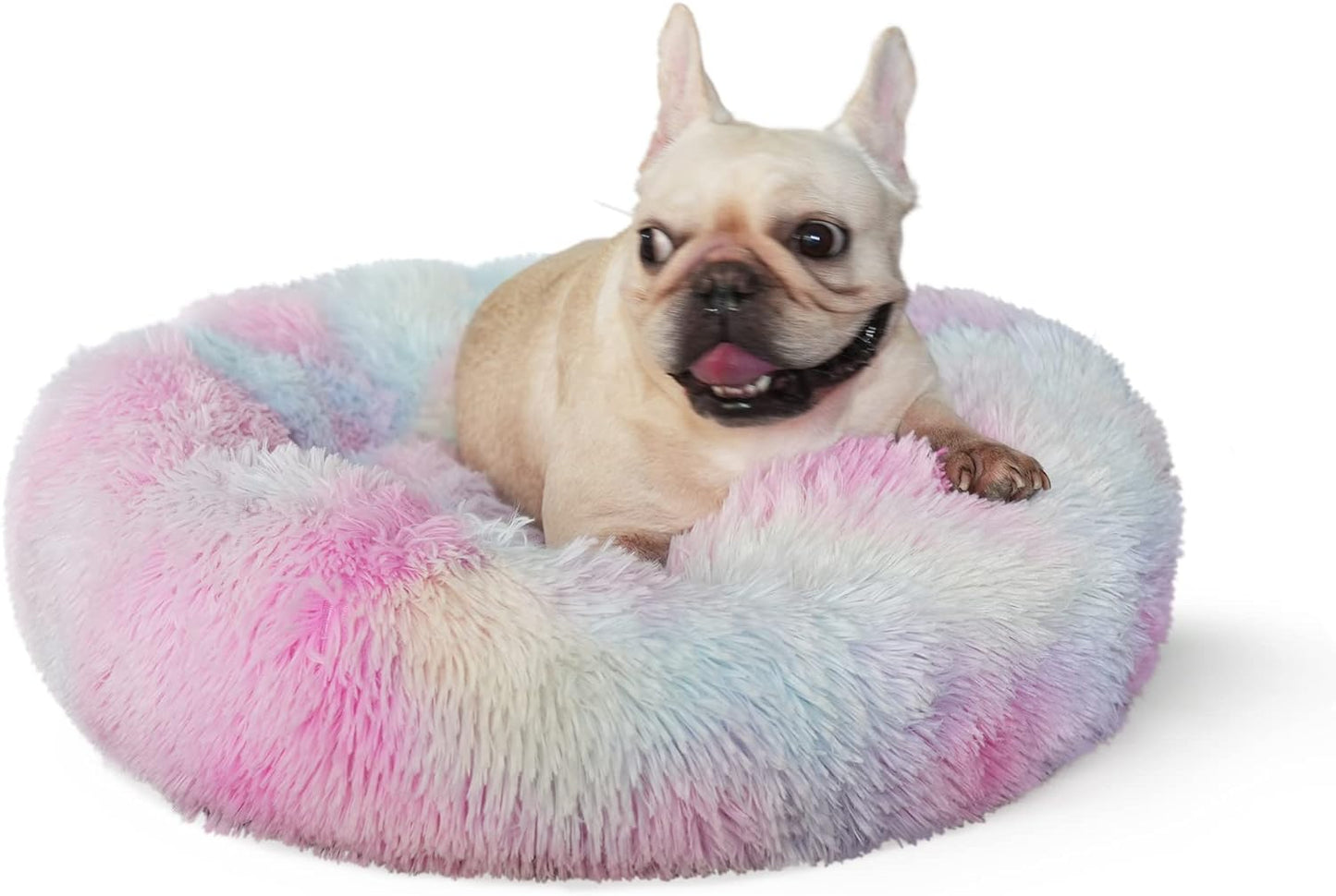 Nononfish Puppy Beds for Small Dogs Washable for Crate 23 Inches Self Warming anti Anxiety