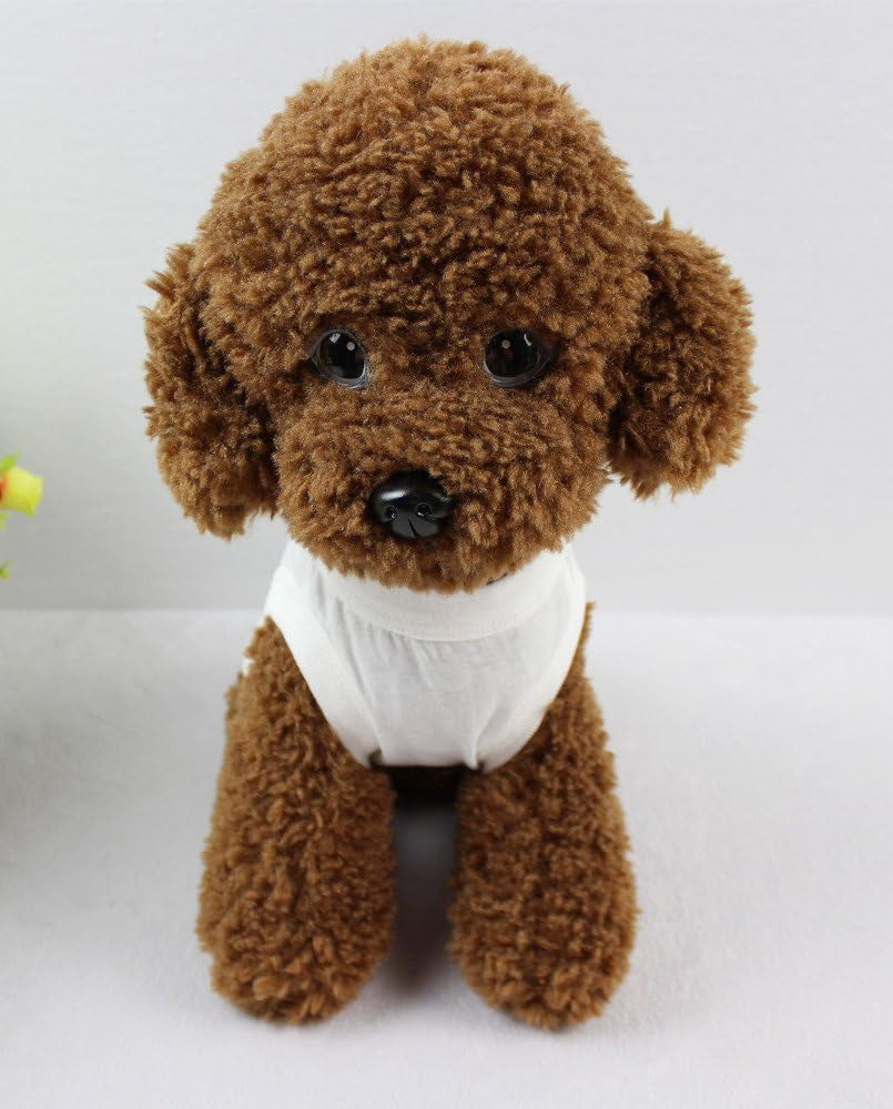 Dogs Shirts Red Vest Clothing for Dogs Cats XL Dog Vacation Shirt Female Dog Clothing Puppy Summer Clothes Girl Cotton Summer Shirt Small Dog Cat Pet Clothes Vest T-Shirt Apparel