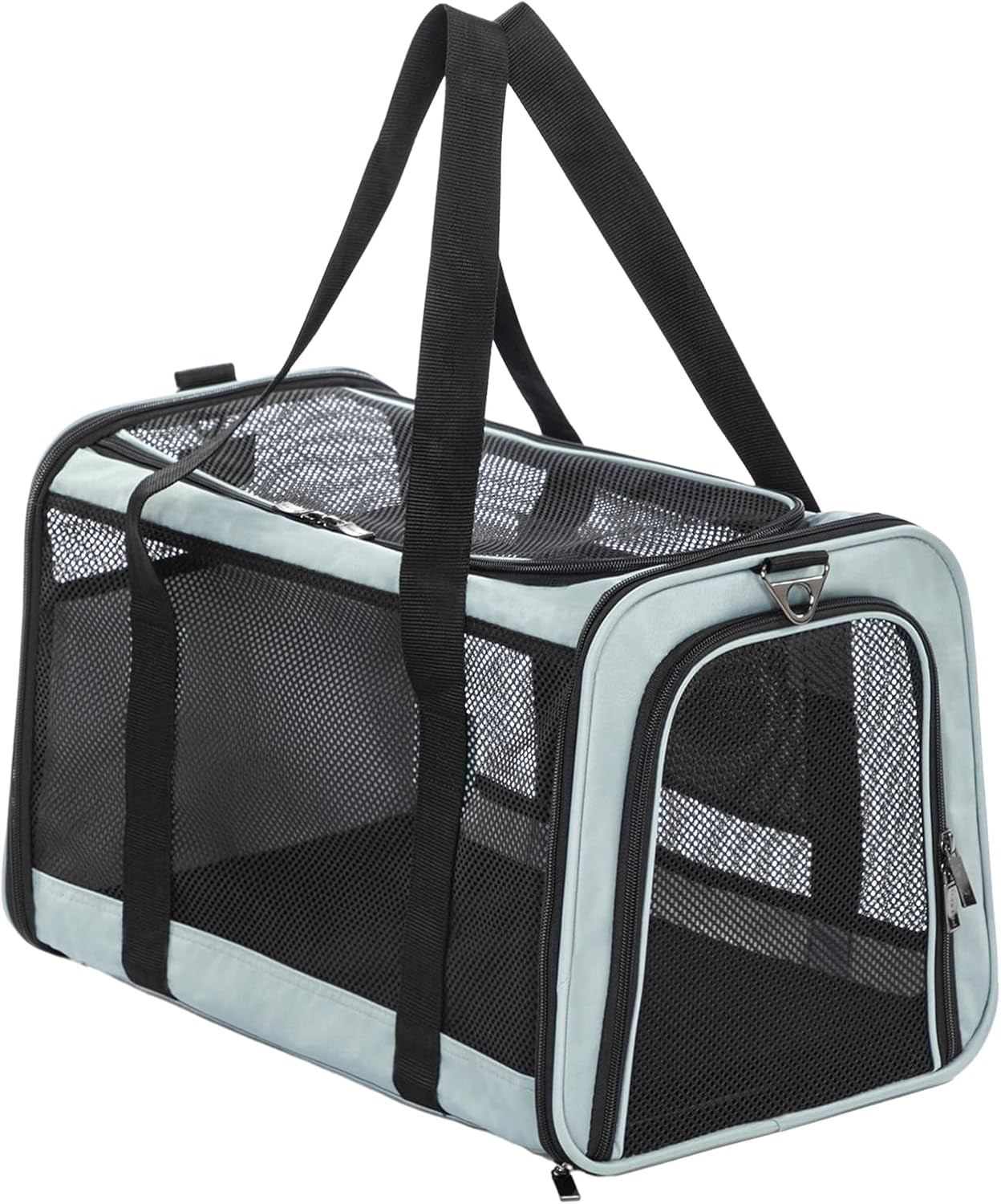 Petsfit 18 X 11 X 11 Pet Carrier Airline Approved, Soft-Sided Dog Carrier Cat Carrier, Lightweight and Collapsible, Ventilation on 5 Sides, Escape Proof, with Adjustable Shoulder Strap, Soft Cushion