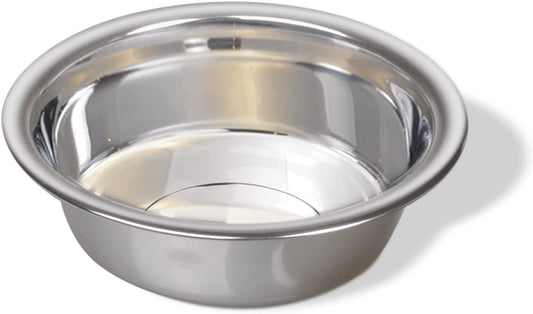 Van Ness 64-Ounce Lightweight Dish, Large, Stainless Steel