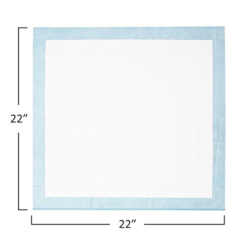 BV Puppy Pads Leak-Proof 100 Count 22"x 22" - Absorbent Pee Pads for Dogs with 6-Layer Design, Rapid Dry Sheet & Built-in Attractant - Dog Pad with Odor Control, Perfect for Puppies & Senior Dogs
