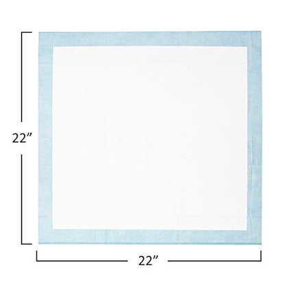 BV Puppy Pads Leak-Proof 100 Count 22"x 22" - Absorbent Pee Pads for Dogs with 6-Layer Design, Rapid Dry Sheet & Built-in Attractant - Dog Pad with Odor Control, Perfect for Puppies & Senior Dogs