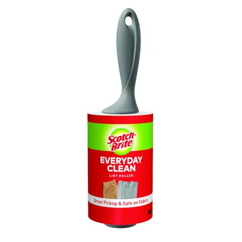 Scotch-Brite Lint Roller, Works Great On Pet Hair, 95 Sheets Total, 1 Pack
