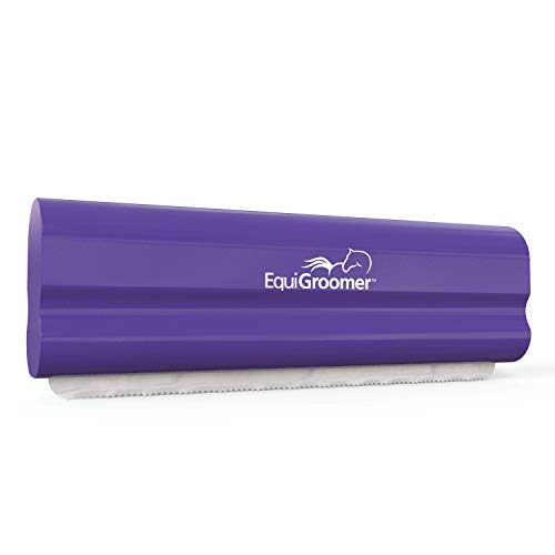EasyGroomer Deshedding Brush for Dogs & Cats – Undercoat Grooming Tool for Short & Long Hair, Removes Loose Fur & Dirt, Reduces Shedding for Small & Large Pets, Purple